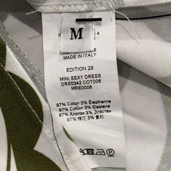 NWT La Double J HEAVY COTTON STRETCH
MINI SEXY DRESS MAREA OLIVE Medium - Picture 15 of 16